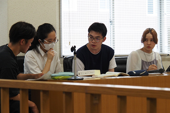 帝法会が模擬裁判を行いました