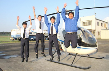 All Helicopter Pilot Course students pass the Commercial Pilot License National Examination