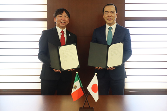 日本メキシコ学院と交流協定および留学生推薦に関わる協定を締結しました