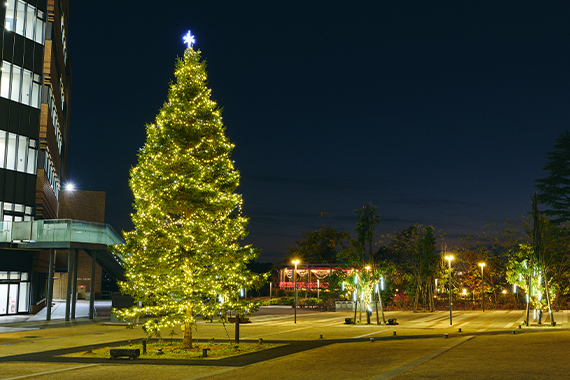 構内イルミネーション点灯式2025を実施しました