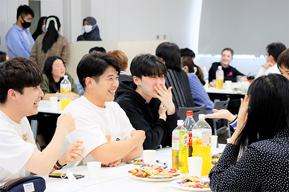 Welcome party for new students