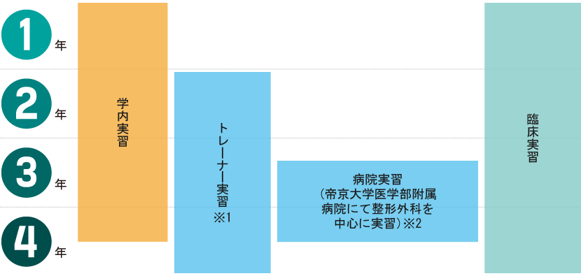 実習スケジュール