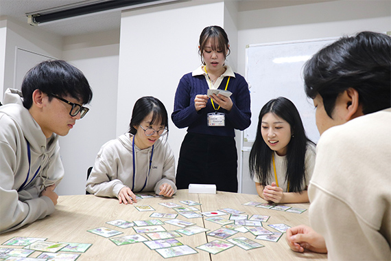 国際交流イベントBOARD GAME 日本の遊び体験を実施しました