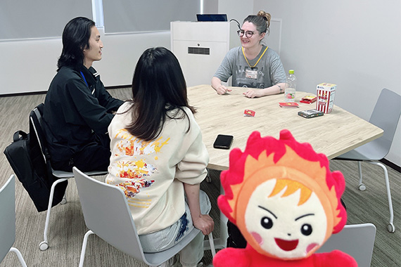 国際交流イベントOUCHI LANGUAGE CLUBを開催しました