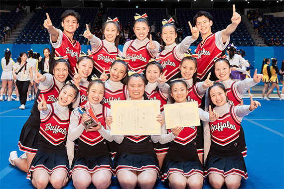 強化クラブの学生が、東京2025デフリンピック公式ダンス「しゅわしゅわ☆デフリンピック！」を踊りました