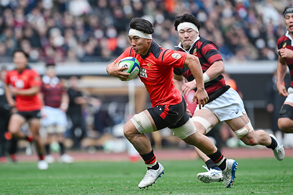 ラグビー部が第62回全国大学ラグビーフットボール選手権大会において第3位となり今シーズンを終了しました