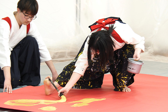 第50回帝京大学書道展を実施しました