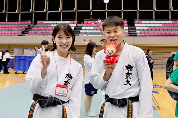空手道部が全日本学生空手道選手権大会男子形で優勝しました