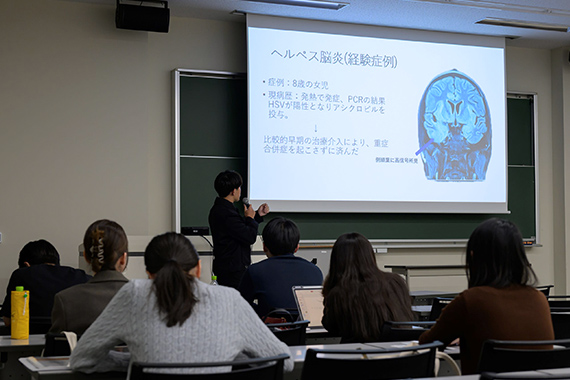 医学部学生による衛生学公衆衛生実習報告会を行いました