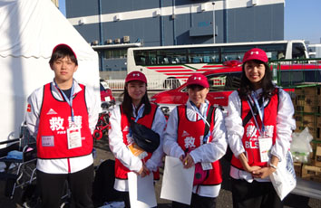 東京マラソン・横浜マラソンでのボランティア活動