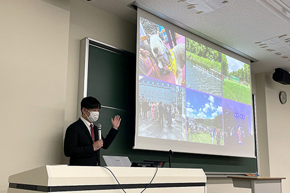 第13回学生による海外留学報告会を実施しました