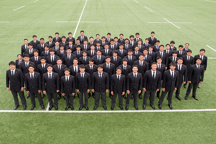 Group photo of Rugby Football Club