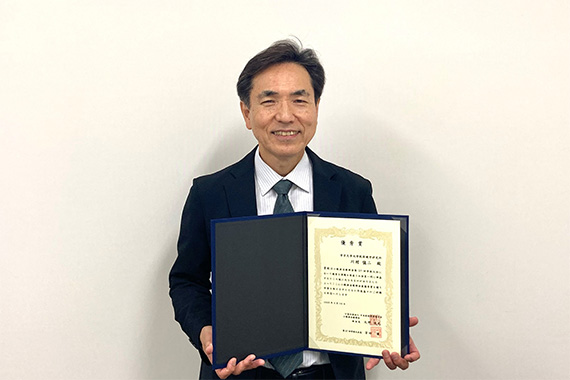 川村教授が日本放射線腫瘍学会小線源治療部会第27回学術大会で優秀演題賞を受賞しました
