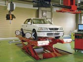 4-wheel alignment tester