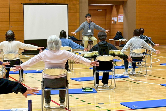 2025年度帝京大学・八王子市健康づくり教室を実施しました