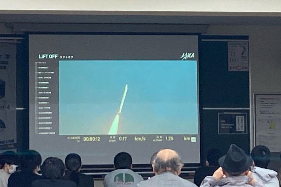 TeikyoSat-4が打ち上げられました