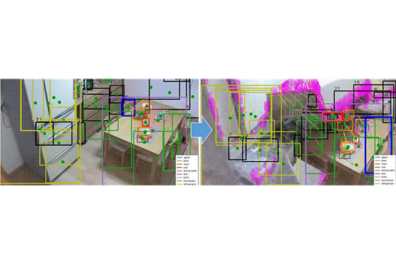 AIを活用した屋内の環境認識技術の研究