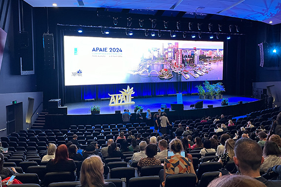 Teikyo University exhibited at APAIE2024