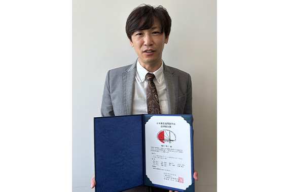 福岡医療技術学部 輪内助教が第122回日本獣医循環器学会定例大会で症例報告賞を受賞しました