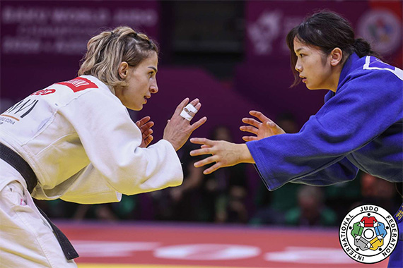 柔道部卒業生の大森朱莉さんが世界柔道選手権女子57kg級で優勝しました