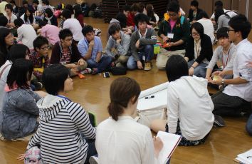 新入生を対象とした合宿を実施しています
