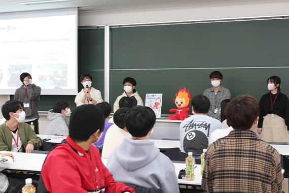 “Sakidori! New Student Guidance” was held for prospective students at Hachioji Campus