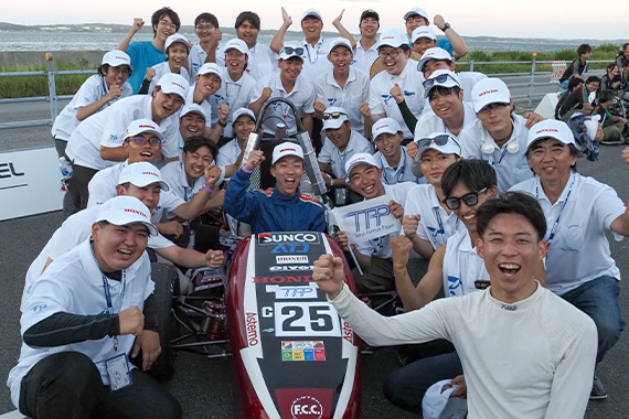 「帝京フォーミュラプロジェクト」が学生フォーミュラ2026日本大会で過去最高となる総合16位の成績を収めました
