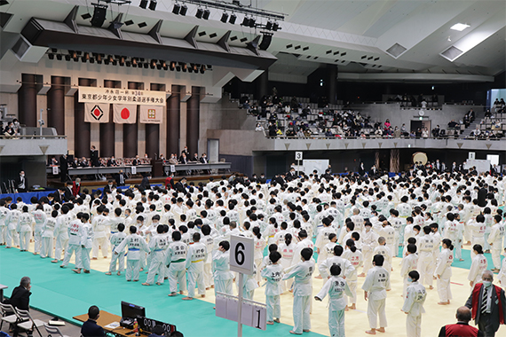 冲永荘一杯第34回東京都少年少女学年別柔道選手権大会が開催されました