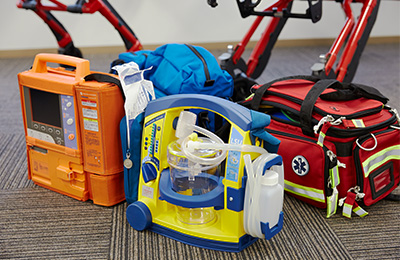 Respiratory Care pack, Aspirator, etc.