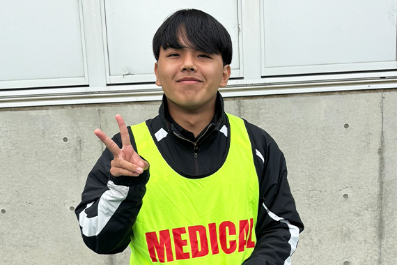 スポーツ医療学科の学生が第22回東日本U15中学生ラグビーフットボール選抜大会神奈川県中学校選抜チームに帯同しました