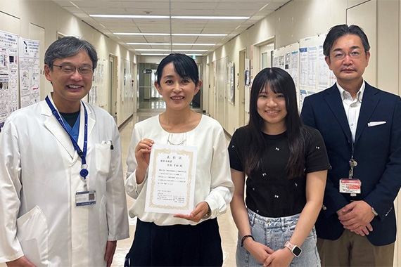 薬学部助教 前島多絵が学会にて優秀演題賞を受賞しました