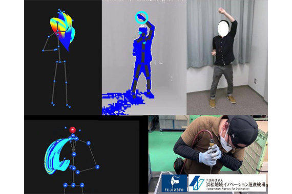 Visualization of skill of expert movement using behavior curved surface