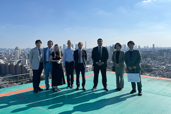 テキサス州立大学リオグランデバリー校、トゥルク大学、東京大学大学院の訪問団が本学に来訪されました