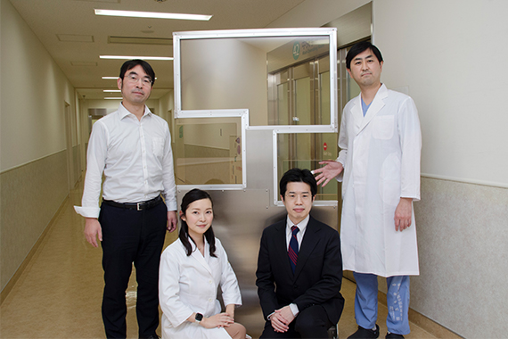 帝京大学と株式会社エムエス製作所が、SHD治療専用放射線防護板を共同開発しました