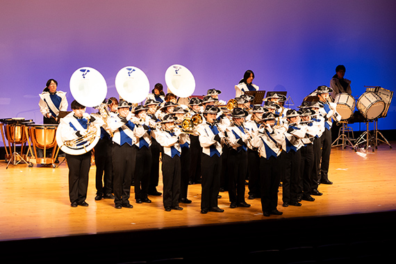 吹奏楽部が第52回定期演奏会を実施しました