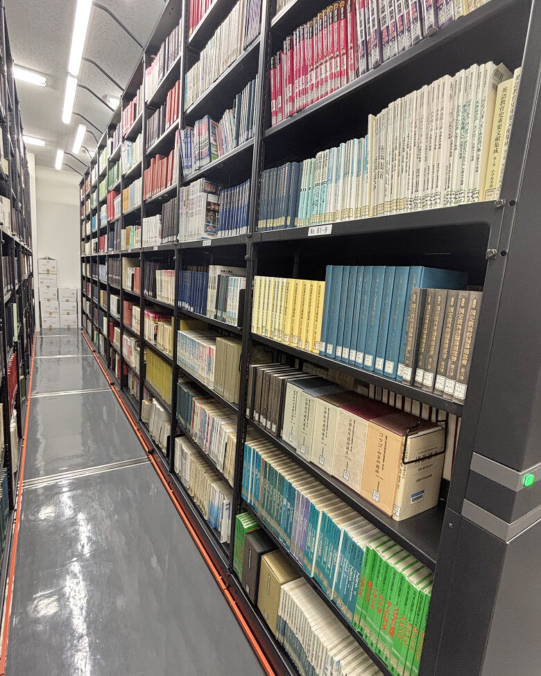 図書館課程では大学の図書館（MELIC）が実習の現場に