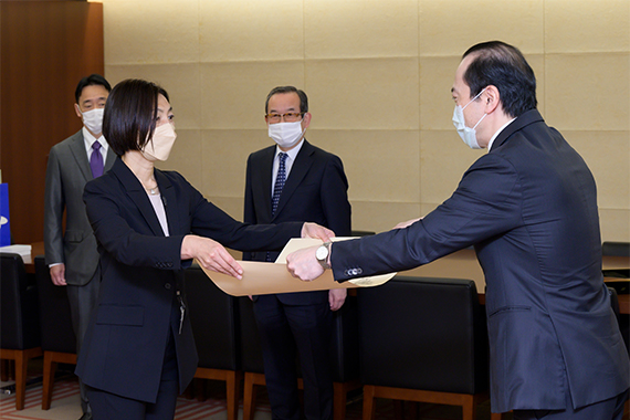 Conferment Ceremony for Professor Emeritus of Teikyo University School of Medicine