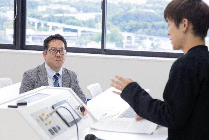 "It's important for students to find a theme that they are interested in. Whatever theme a student chooses, we accept it at least once and support them by giving them advice on how to research it," (Professor Koyama).