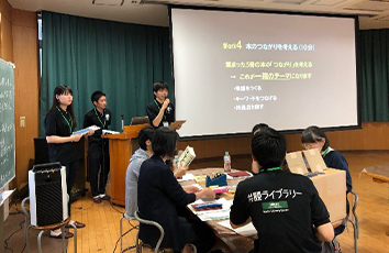共読サポーターズが学校司書入門講座で「一箱古本市ワークショップ」を開催しました【帝京大学メディアライブラリーセンター】