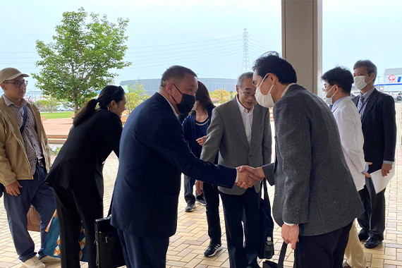 アヴィセンナ国際医科大学学長が福岡キャンパスに来訪されました