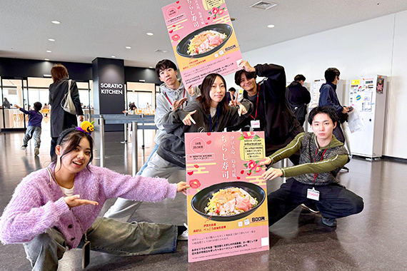 永井ゼミが「東京都と大学との共同事業」の一環で青舎祭にてTFT（TABLE FOR TWO）活動を実施しました