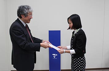 Autumn entrance ceremony for government-sponsored international students held [Graduate School of Medicine]