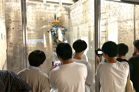 朴井ゼミが八王子市館クリーンセンターで現地調査を実施しました