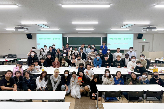 新入留学生のためのウェルカムパーティを実施しました