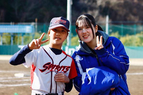 硬式野球部が小学生野球教室を実施しました