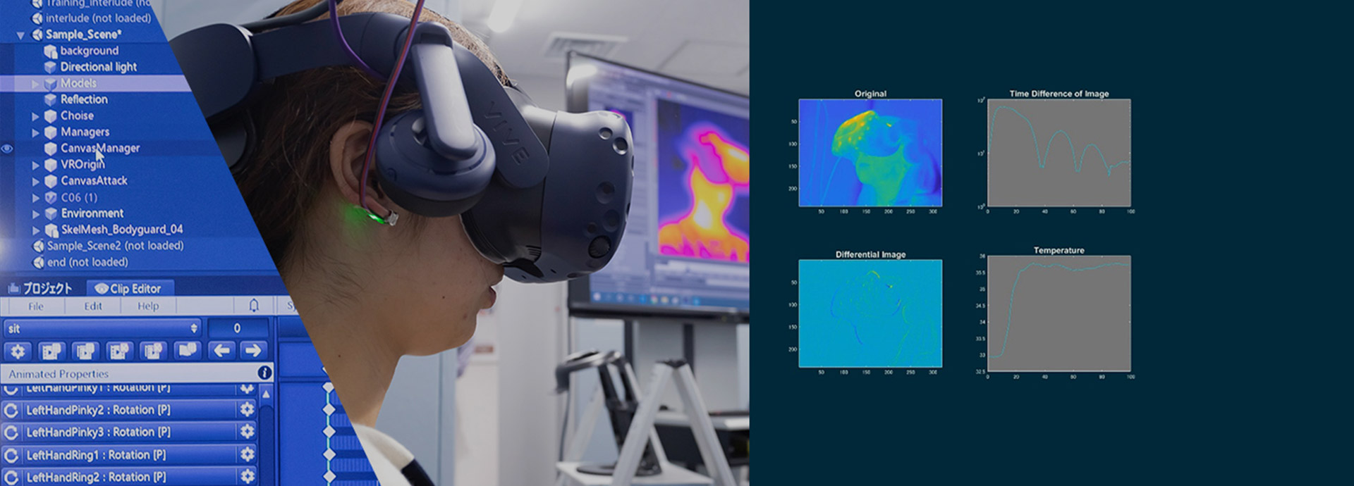 VRで人と人の出会いを再現し心、体、行動の関係を解き明かす