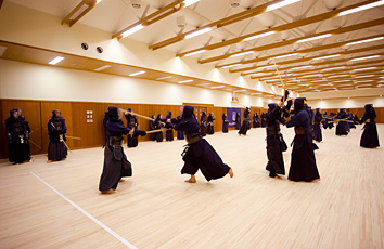 武道館剣道場