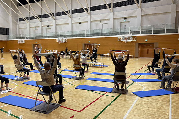 八王子市民を対象に2022年度帝京大学・八王子市健康づくり教室を実施しました
