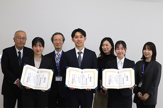 2024年度教育学部賞表彰式を行いました