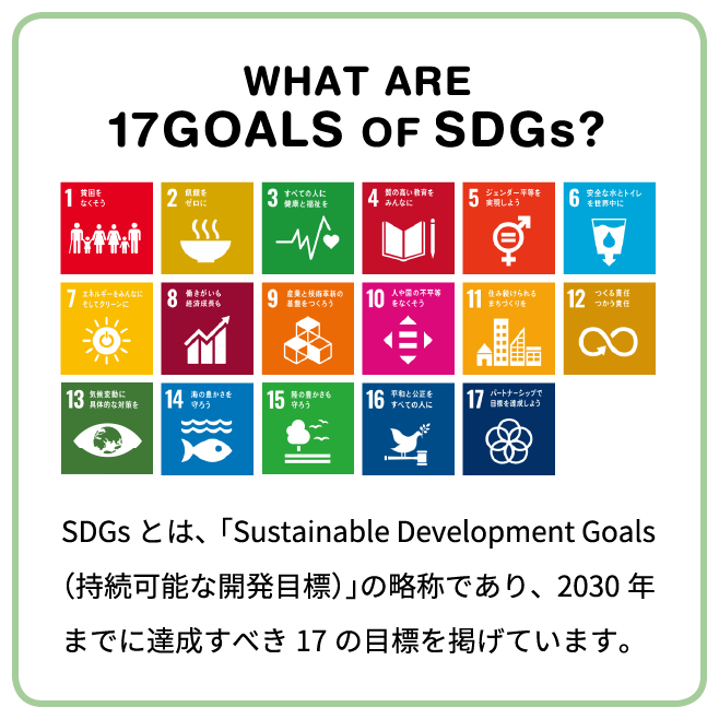 WHAT ARE 17GOALS OF SDGs?